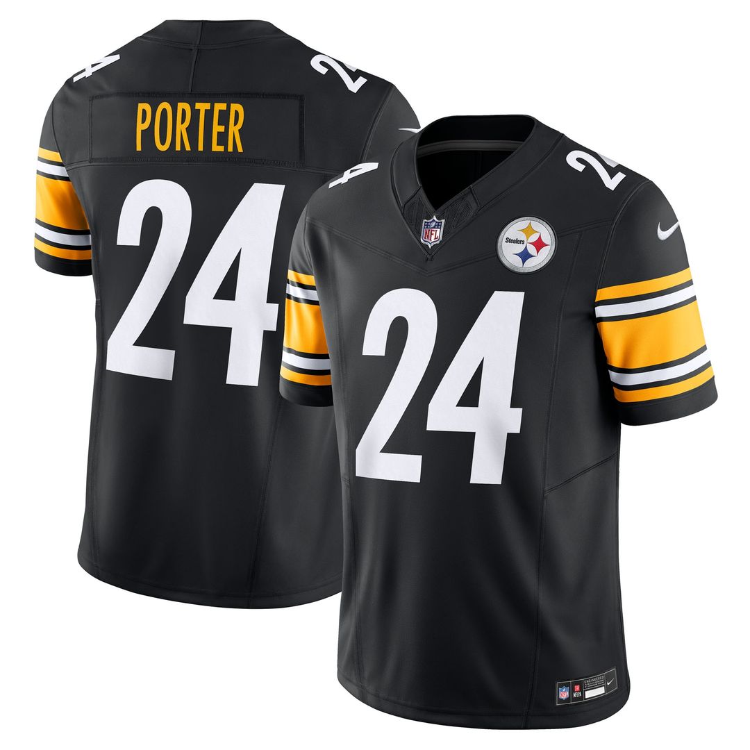 Joey Porter Jr. Pittsburgh Steelers Nike Alternate 1933 Throwback Vapor F.U.S.E. Limited Jersey - Gold