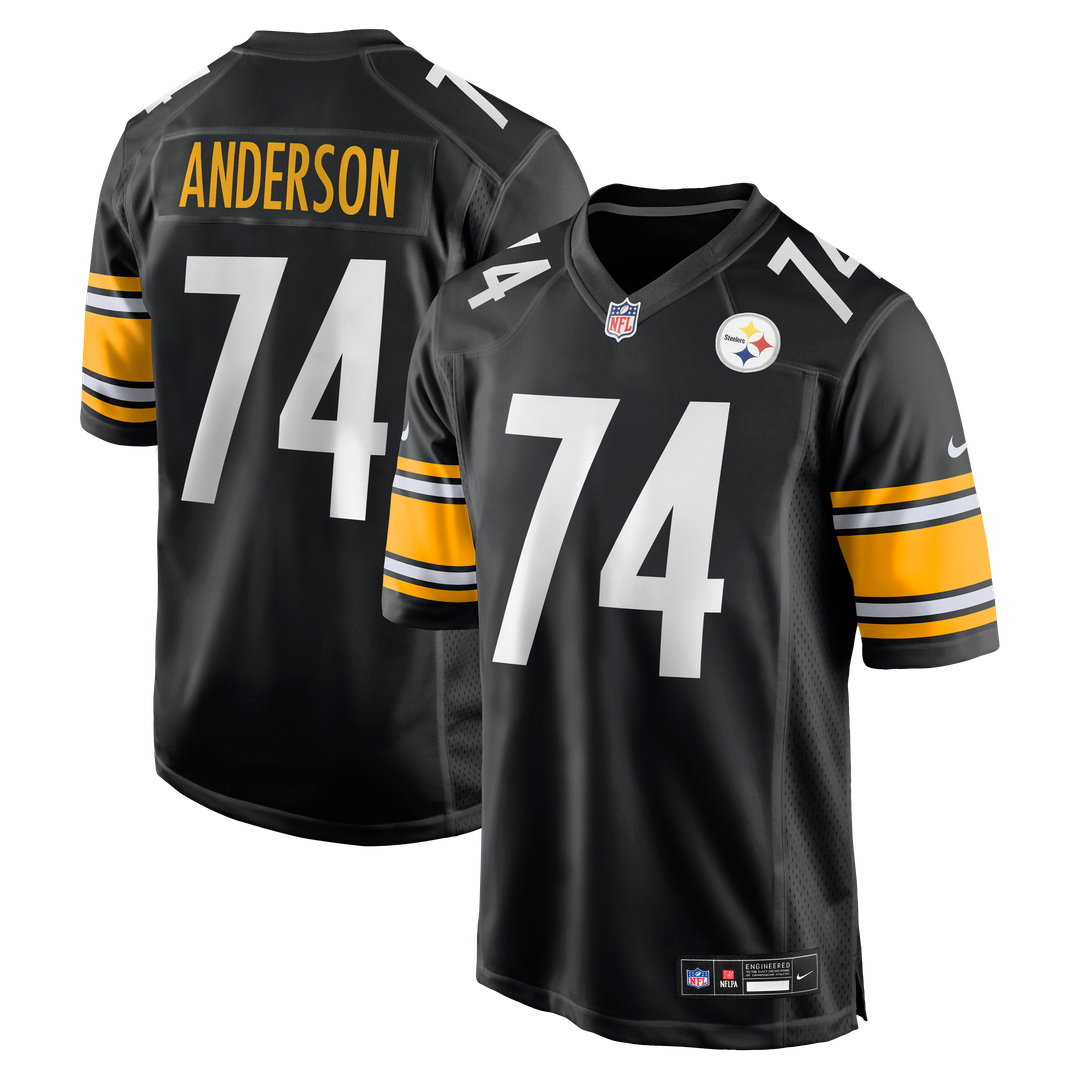 Spencer Anderson Pittsburgh Steelers Nike Game Jersey - Black
