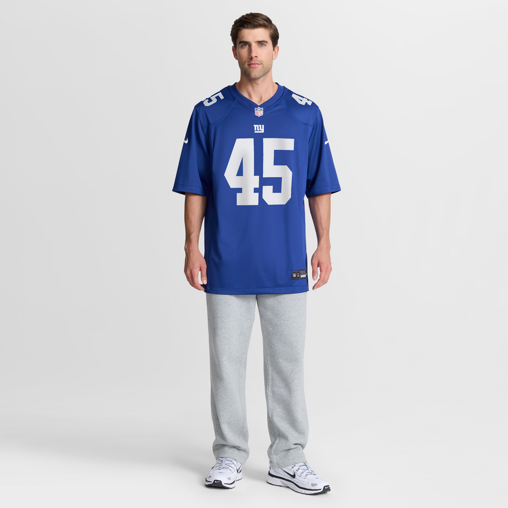 Patrick Ricard New York Giants Nike Team Game Jersey - Royal