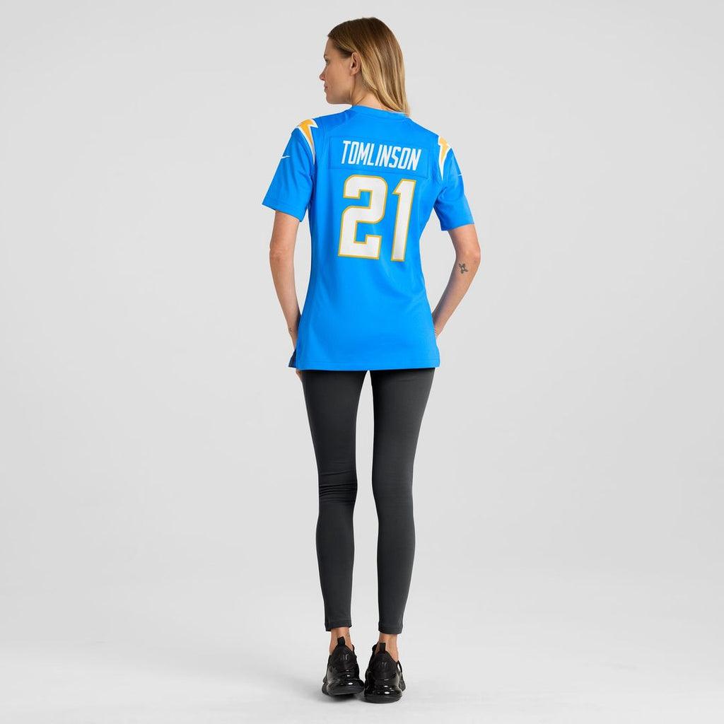 LaDainian Tomlinson Los Angeles Chargers Nike Women's Game Retired Player Official Jersey - Powder Blue