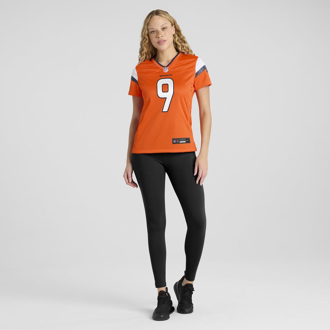 Talanoa Hufanga Denver Broncos Nike Women's Team Game Jersey - Orange