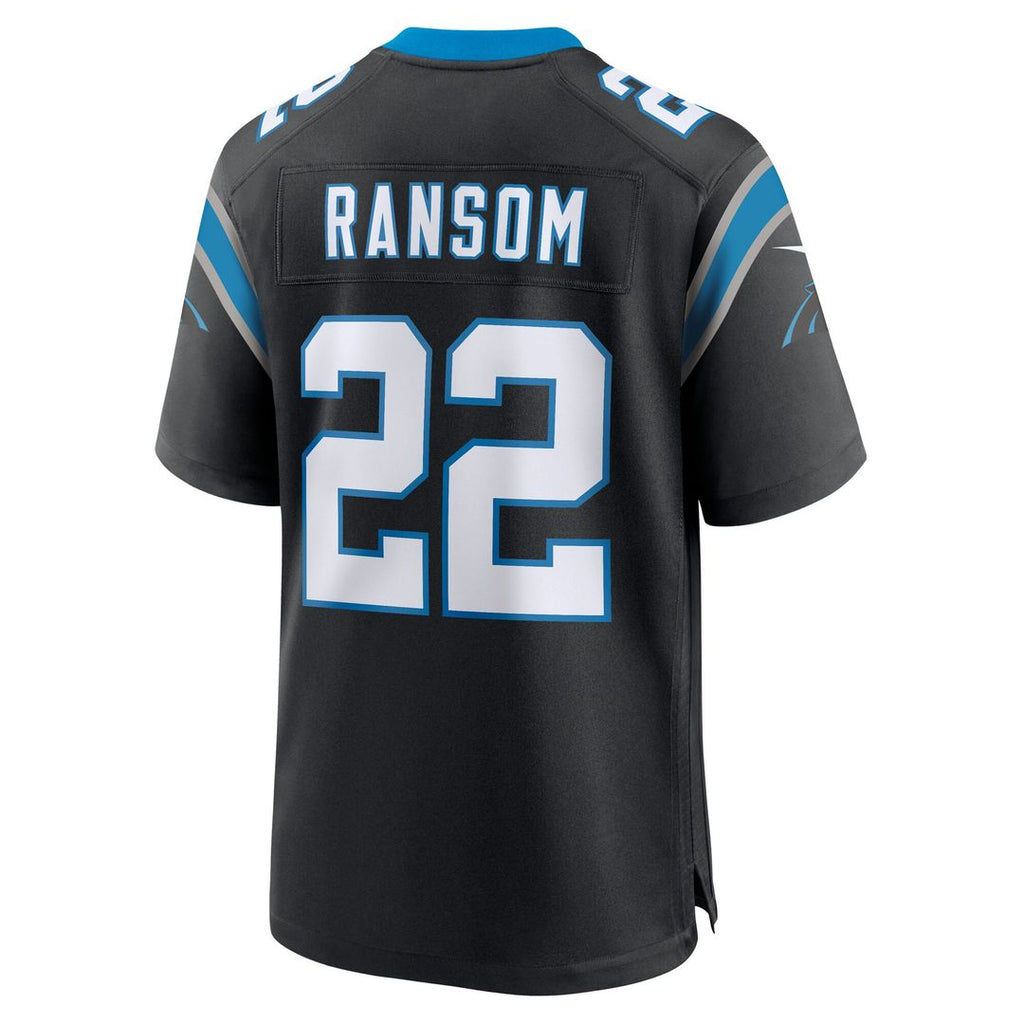 Lathan Ransom Carolina Panthers Nike Team Game Official Jersey -  Black