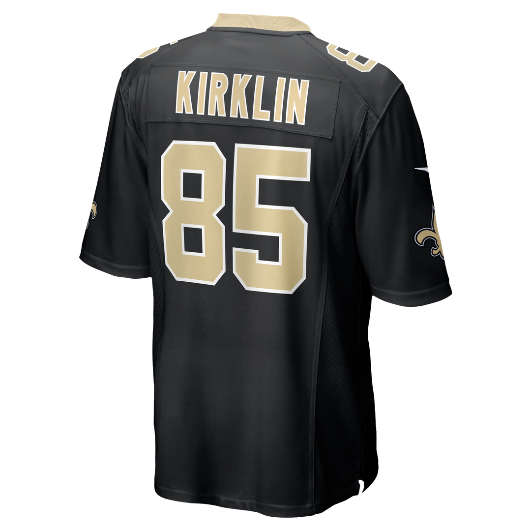 Jontre Kirklin New Orleans Saints Nike Team Game Jersey - Black