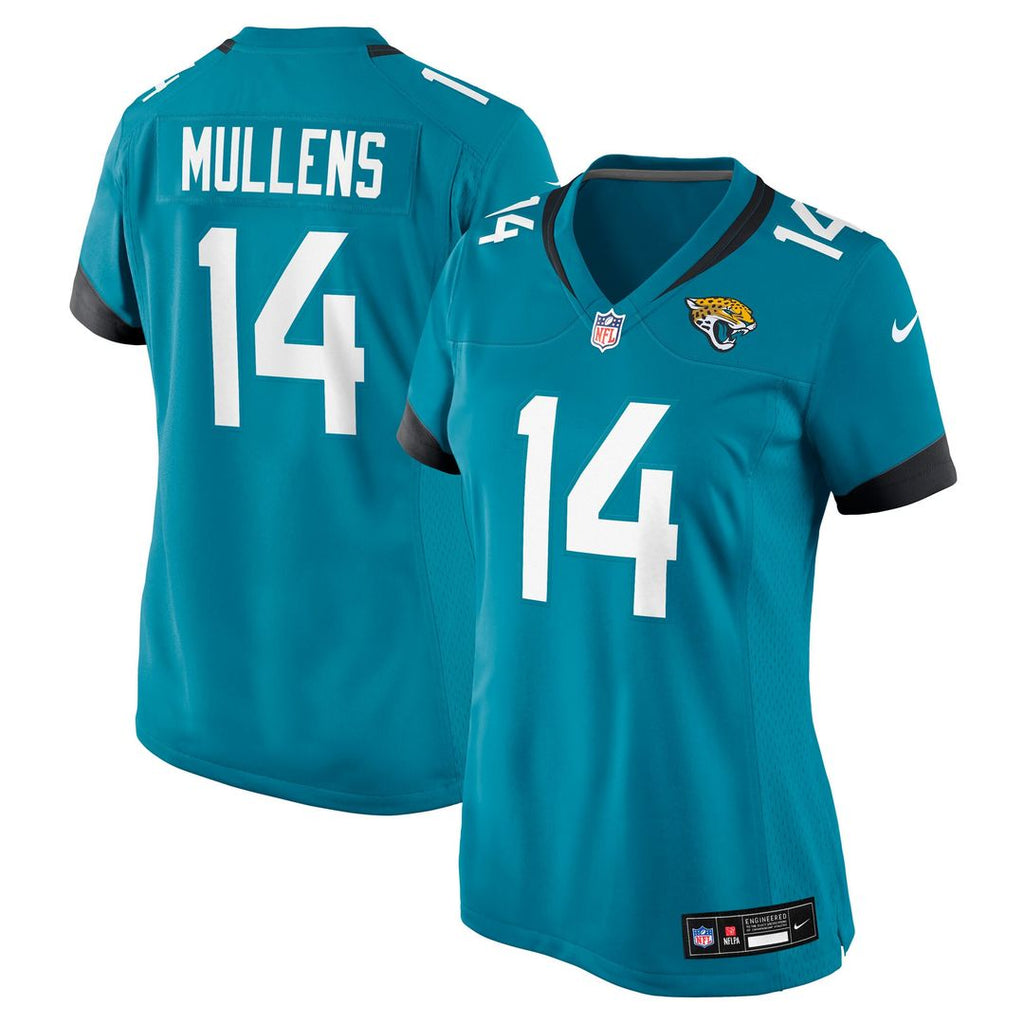 Nick Mullens Jacksonville Jaguars Nike Women's Team Game Official Jersey -  Teal