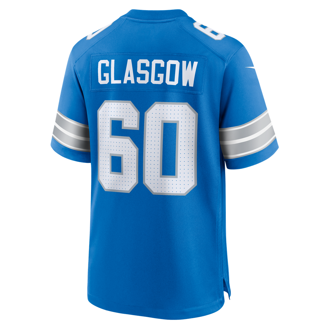 Graham Glasgow Detroit Lions Nike Team Game Official Jersey -  Blue