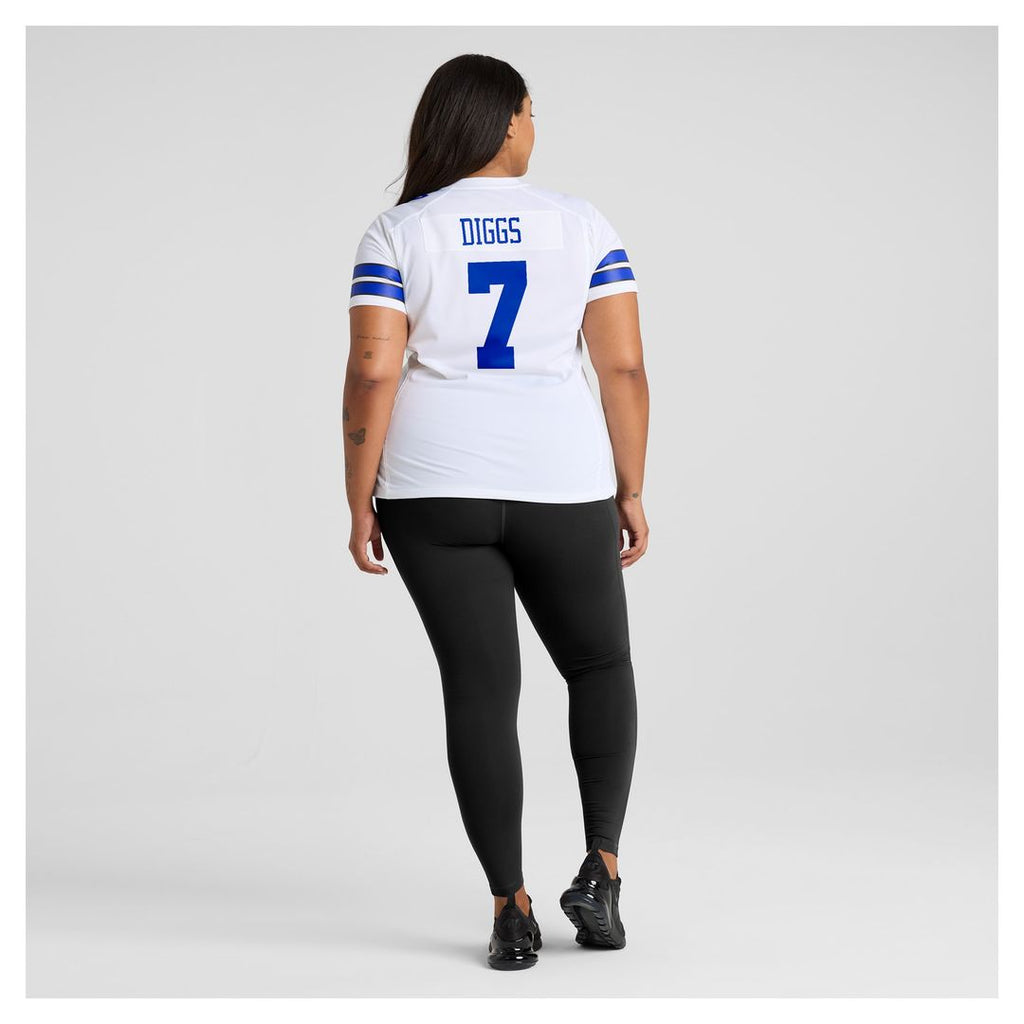 Trevon Diggs Dallas Cowboys Nike Women's Game Official Jersey - White