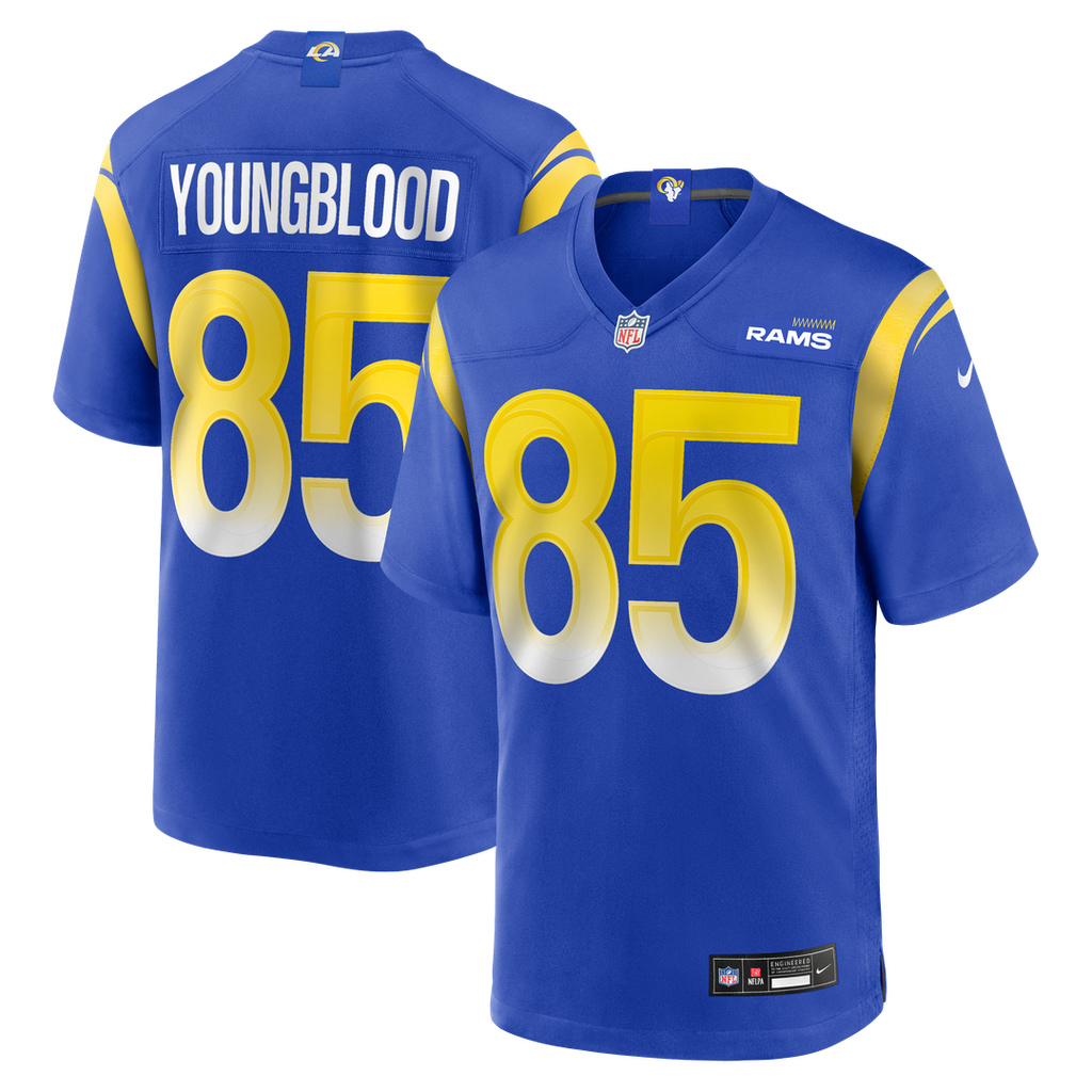 Jack Youngblood Los Angeles Rams Nike Game Retired Player Official Jersey - Royal