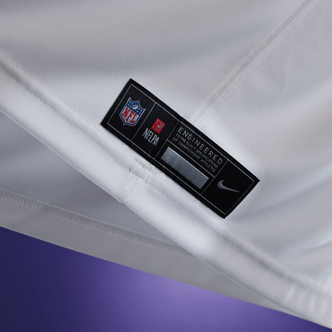 Zay Flowers Baltimore Ravens Nike Vapor F.U.S.E. Stitched Limited Official Jersey - White