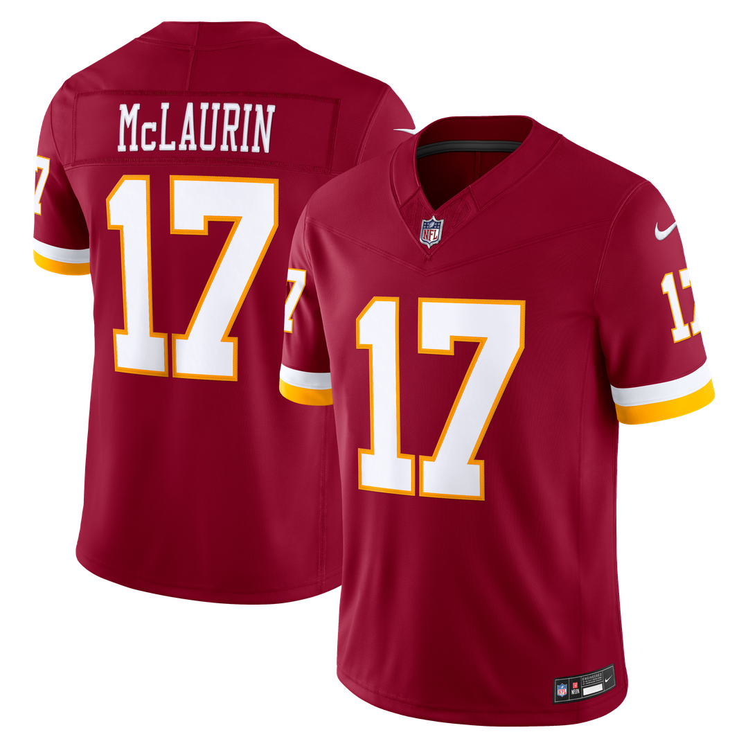 Terry McLaurin Washington Commanders Nike Vapor F.U.S.E. Stitched Limited Jersey - Burgundy