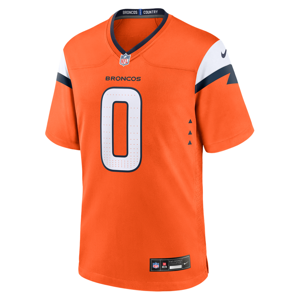 Jonathon Cooper Denver Broncos Nike Team Game Official Jersey -  Orange
