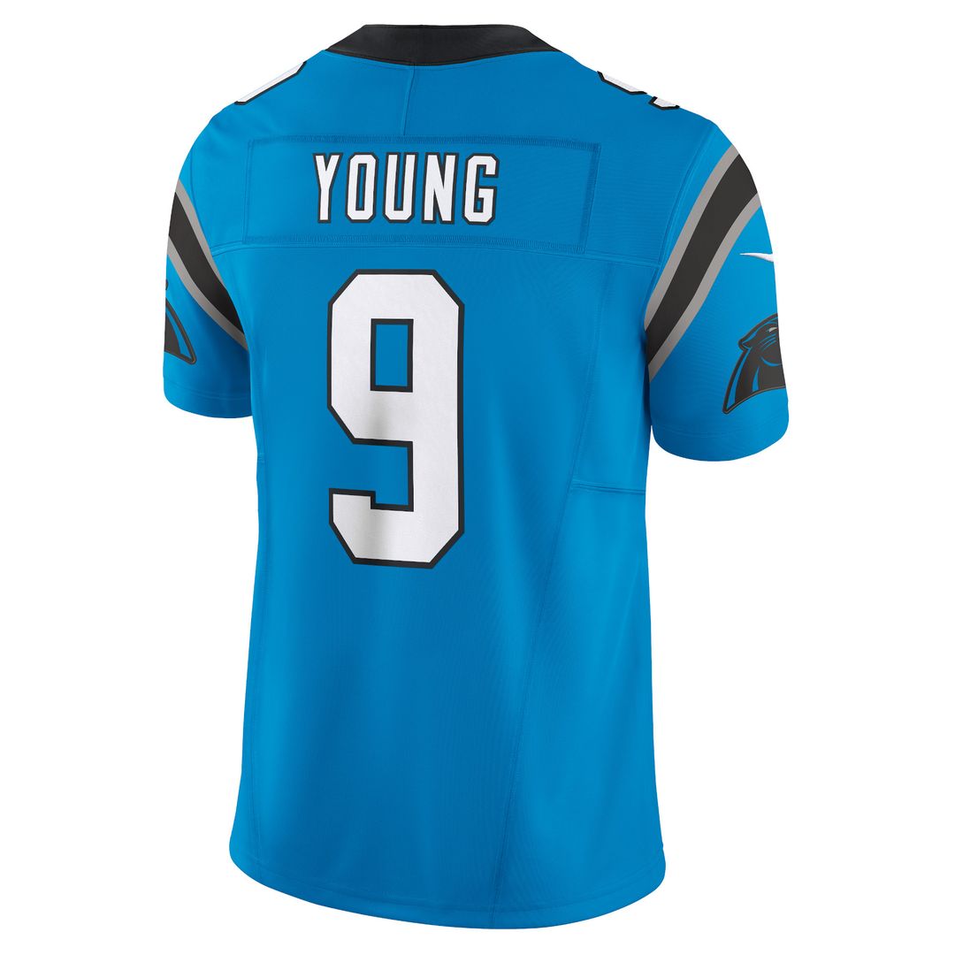 Bryce Young Carolina Panthers Nike  Vapor F.U.S.E. Limited Official Jersey - Blue