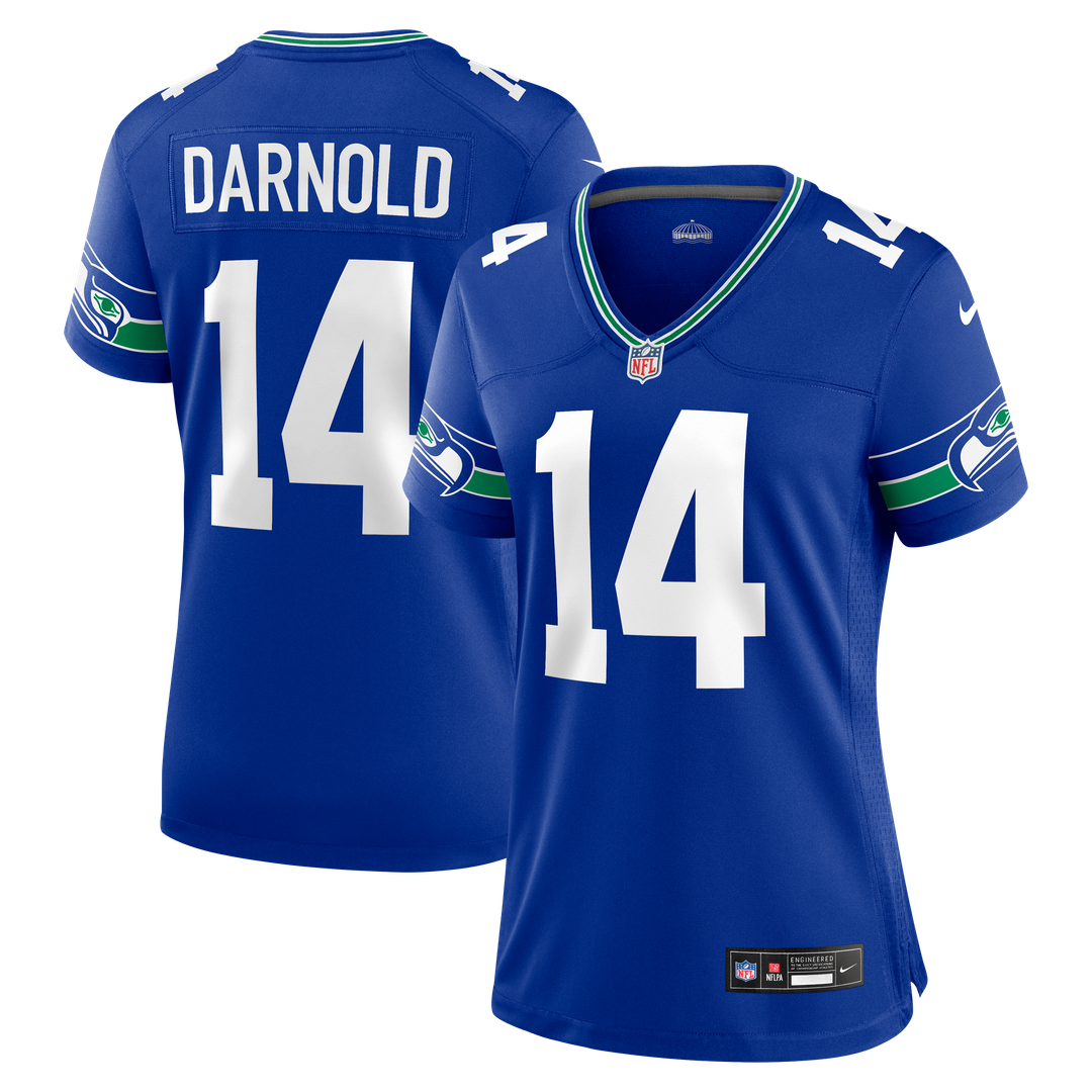 Sam Darnold Seattle Seahawks Nike Women's Alternate Game Official Jersey -  Royal