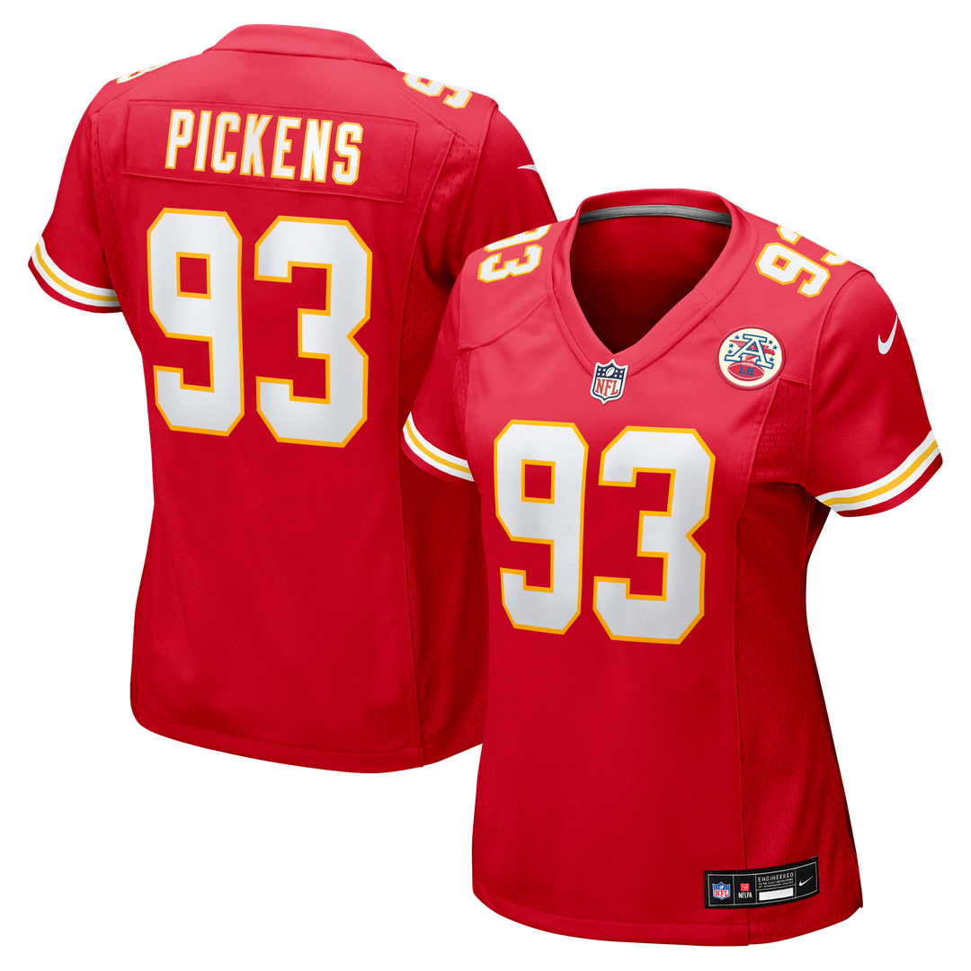Zacch Pickens Kansas City Chiefs Nike Women's Team Game Jersey - Red