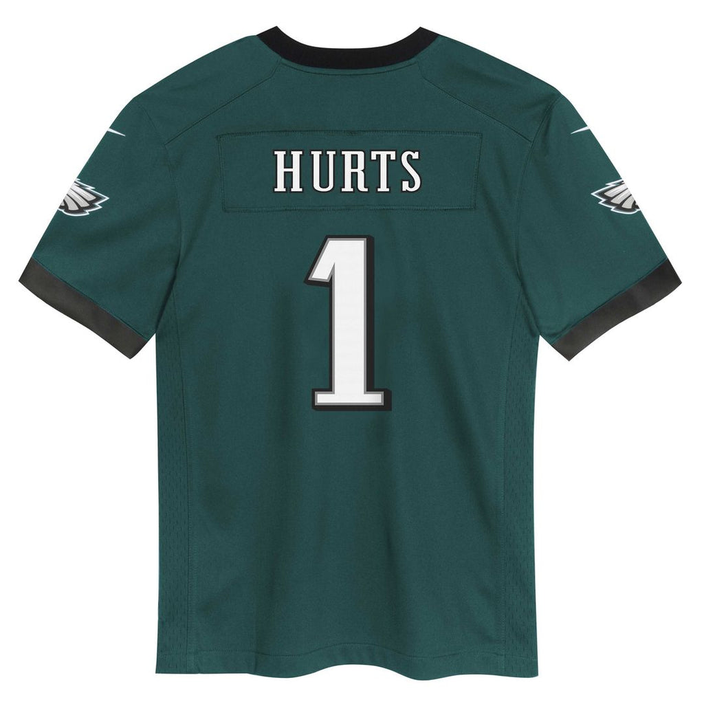Jalen Hurts Philadelphia Eagles Nike Preschool Team Game Official Jersey - Midnight Green