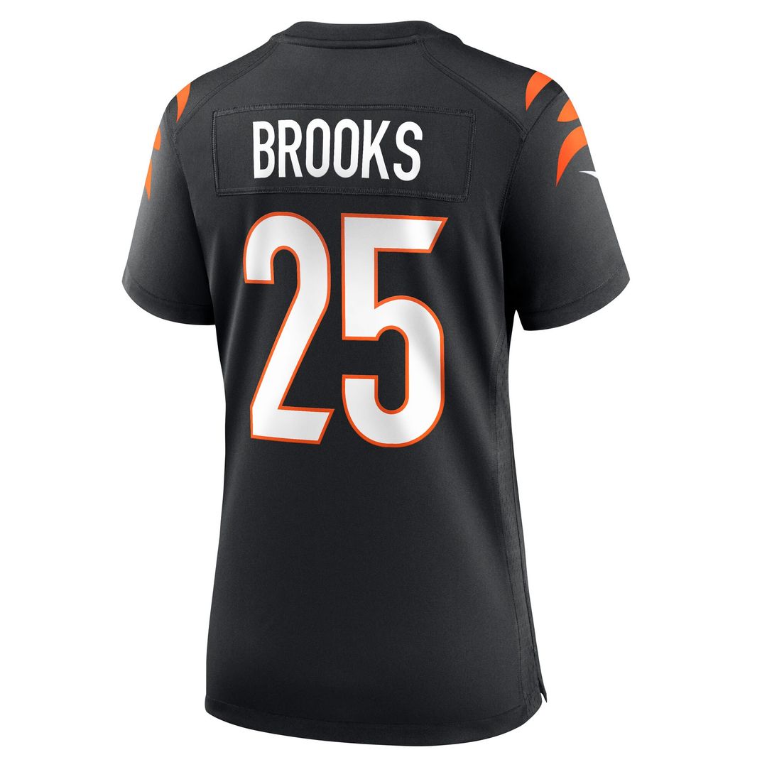Tahj Brooks Cincinnati Bengals Nike Women's Team Game Official Jersey -  Black