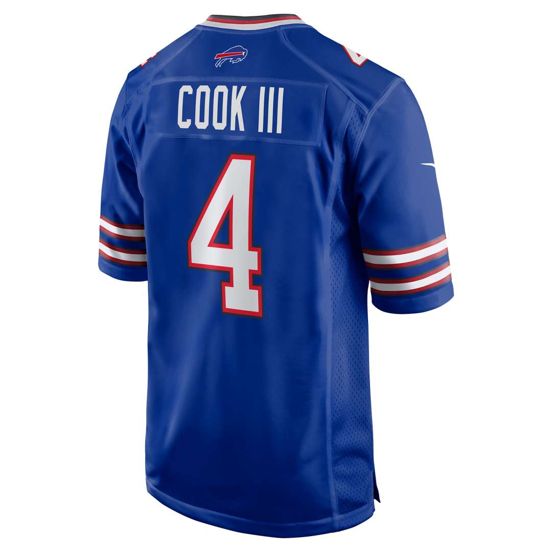 James Cook III Buffalo Bills Nike Team Game Official Jersey -  Royal