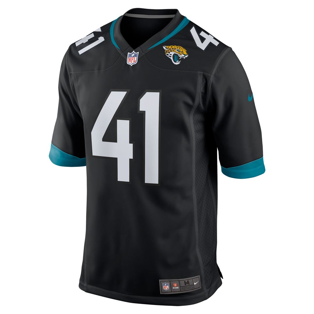 Josh Hines-Allen Jacksonville Jaguars Nike Alternate Game Official Jersey - Black