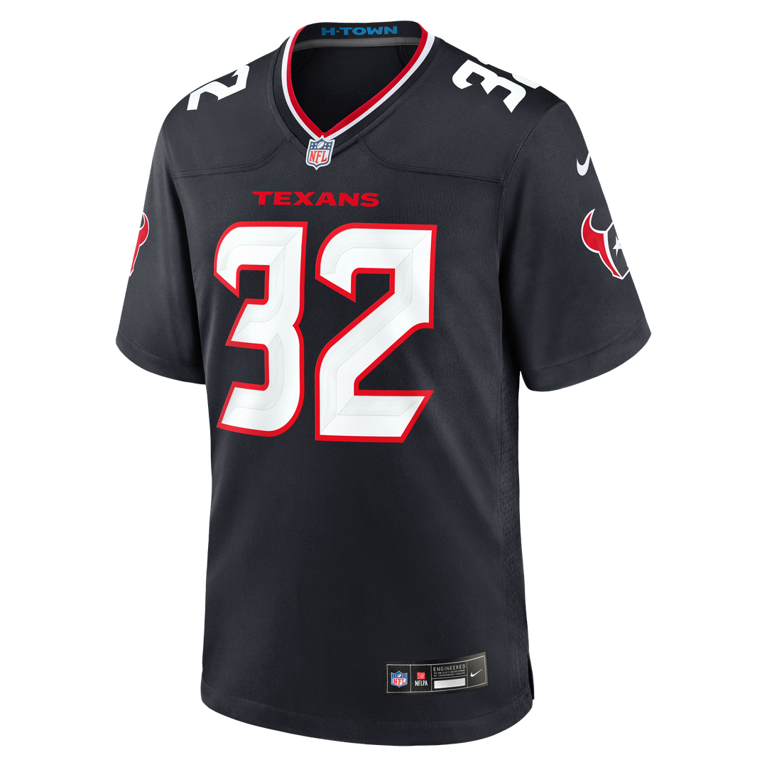 David Montgomery Houston Texans Nike Game Official Jersey - Navy