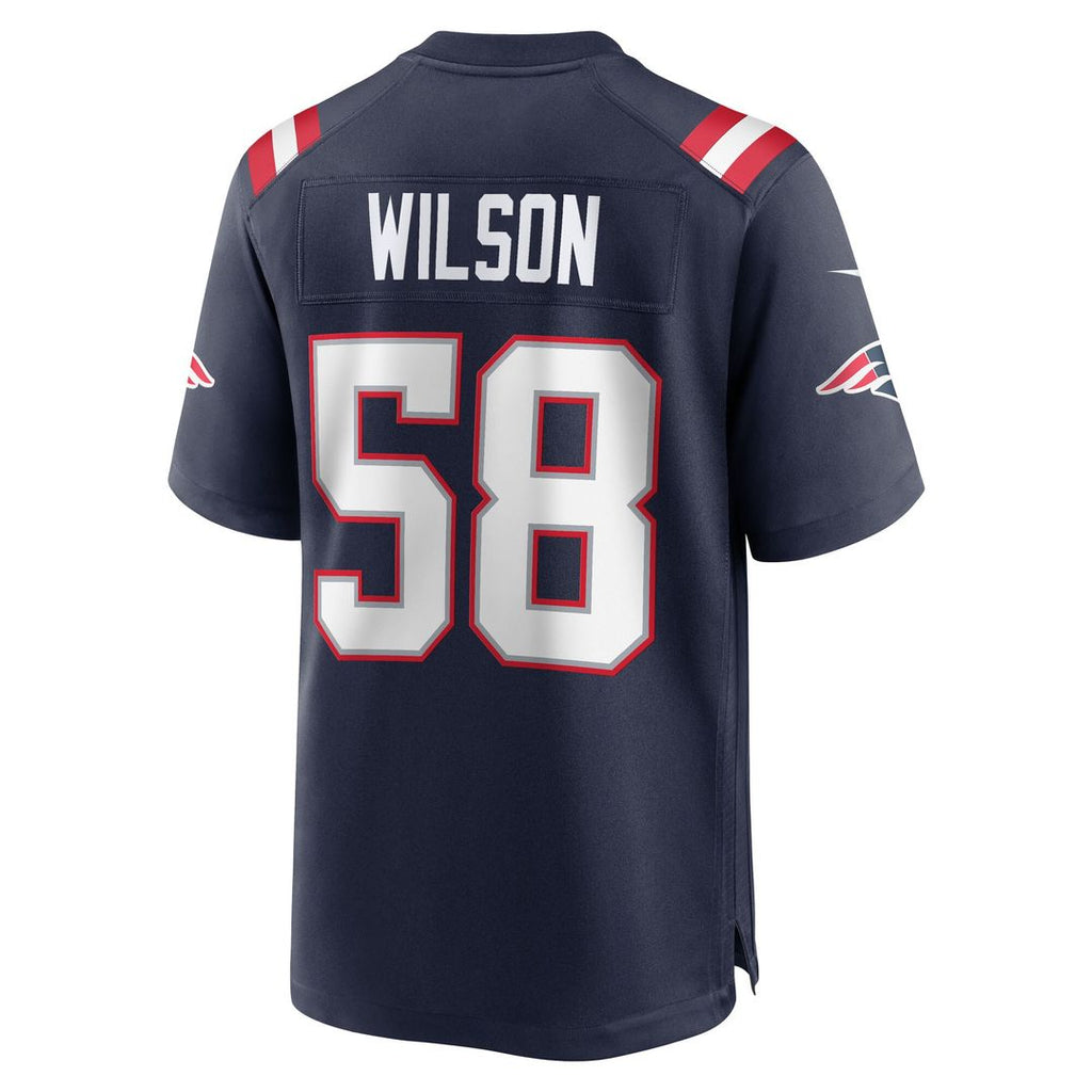 Jared Wilson New England Patriots Nike Team Game Jersey - Navy