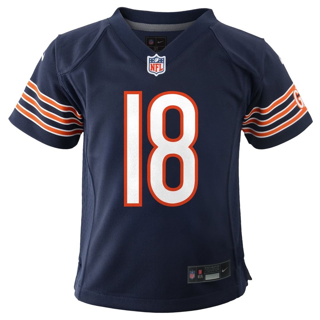 Caleb Williams Chicago Bears Nike Toddler Game Official Jersey - Navy
