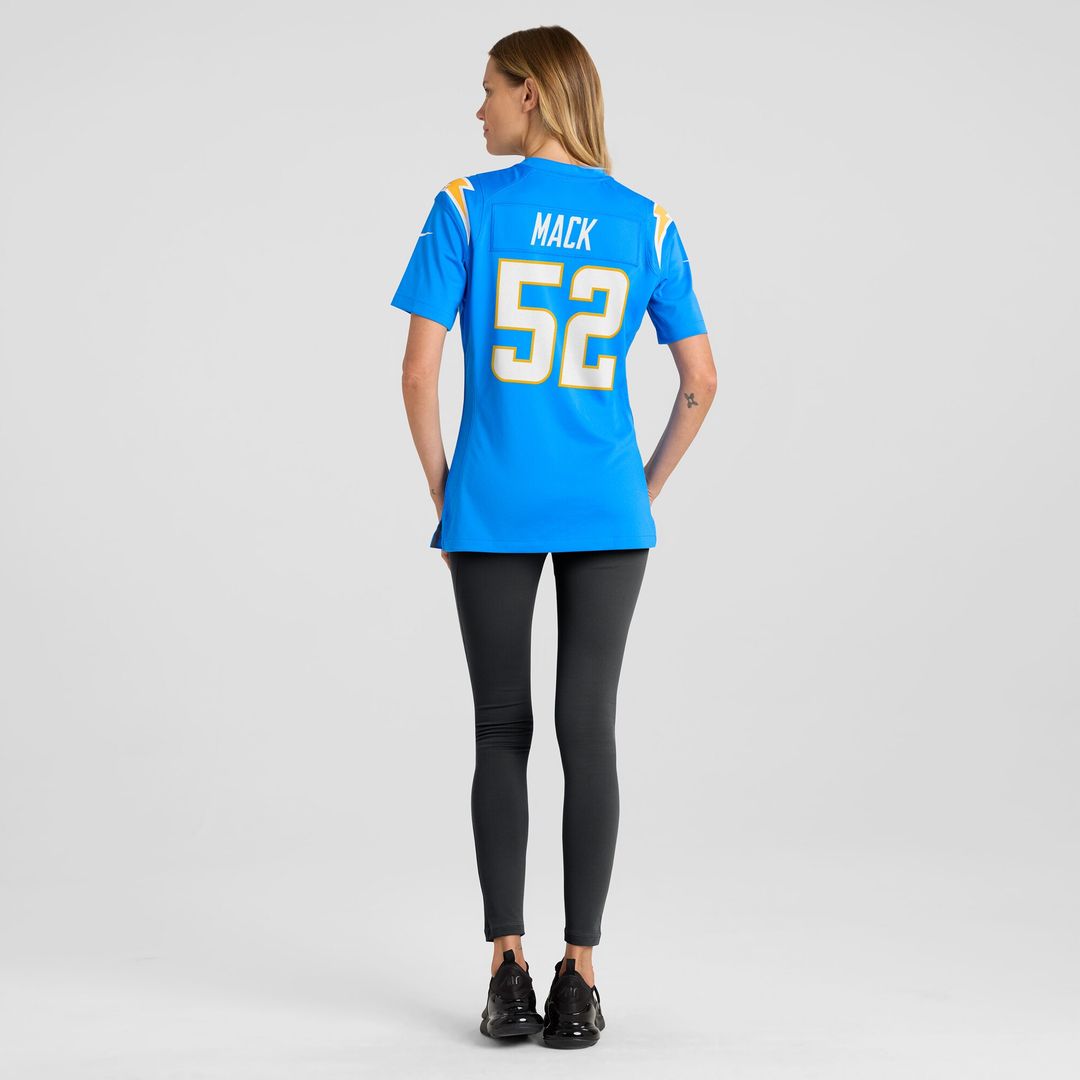 Khalil Mack Los Angeles Chargers Nike Women's Player Official Jersey - Powder Blue