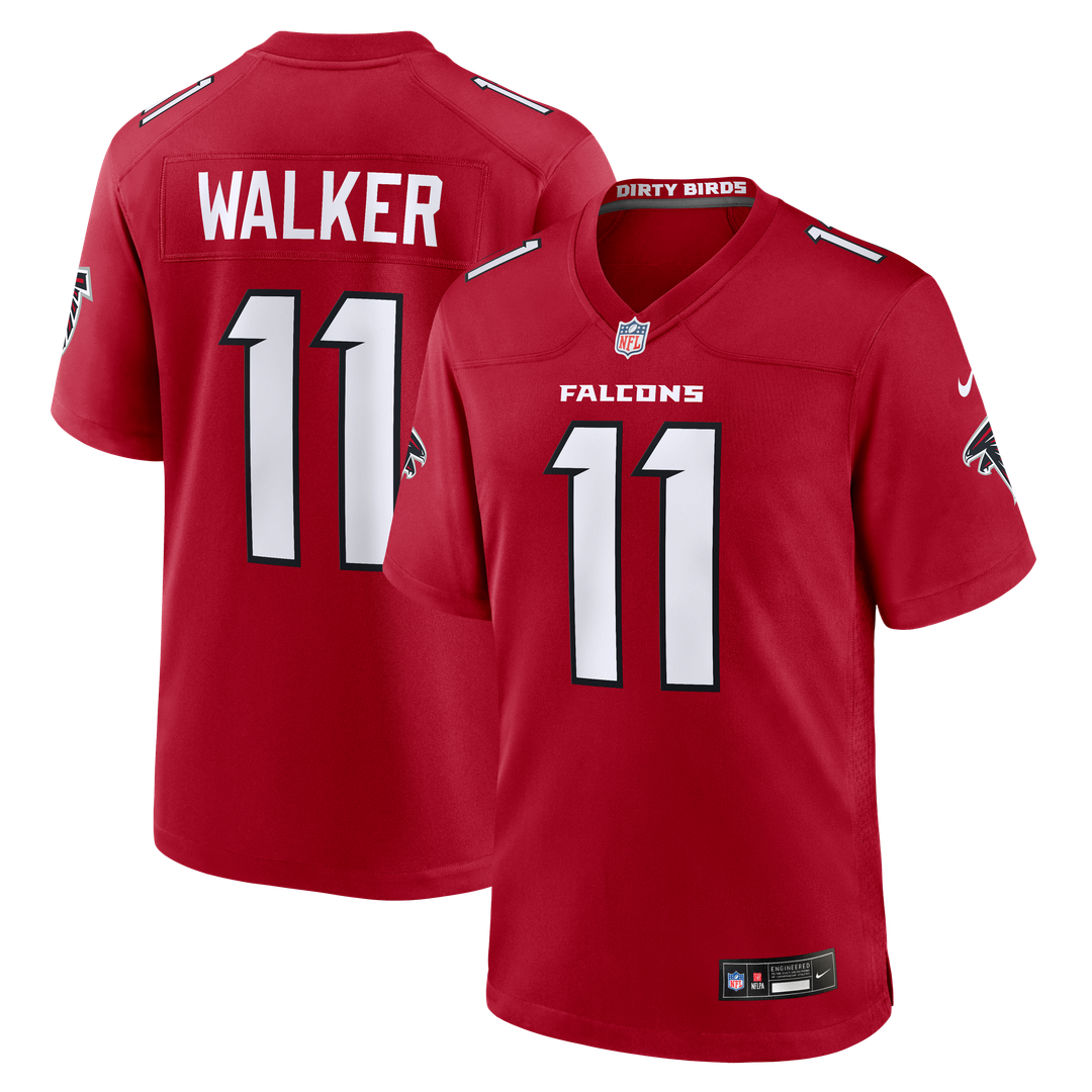Jalon Walker Atlanta Falcons Nike Game Jersey - Red