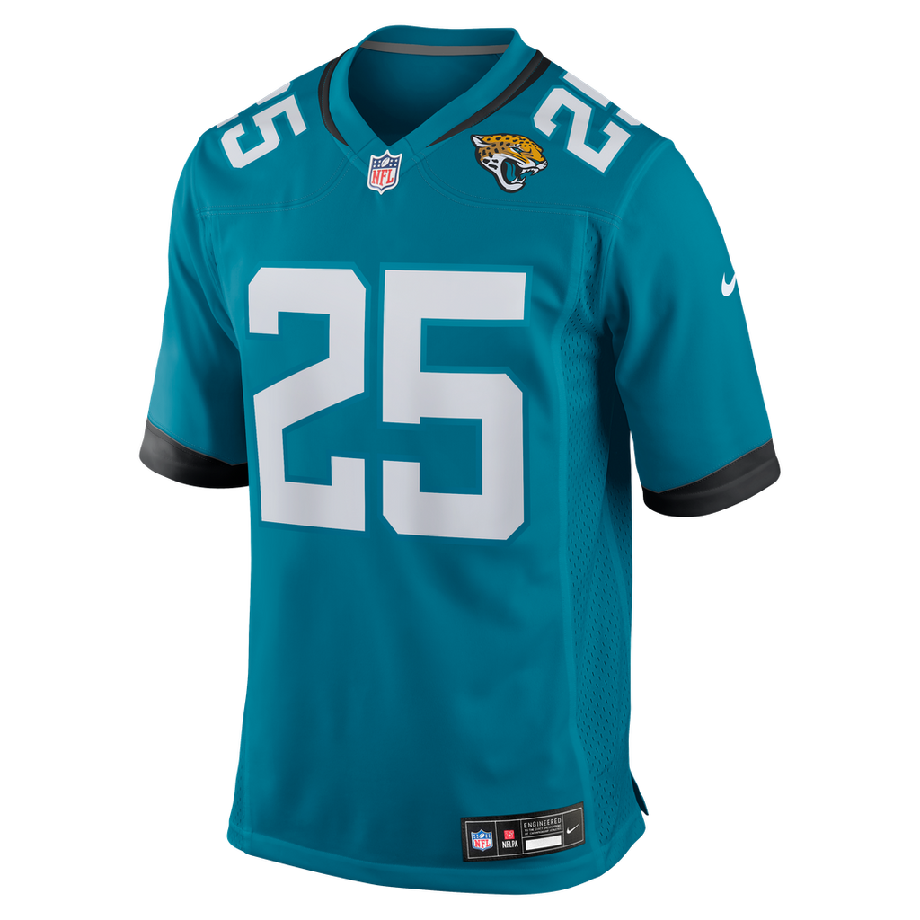 Rayuan Lane III Jacksonville Jaguars Nike Team Game Official Jersey -  Teal