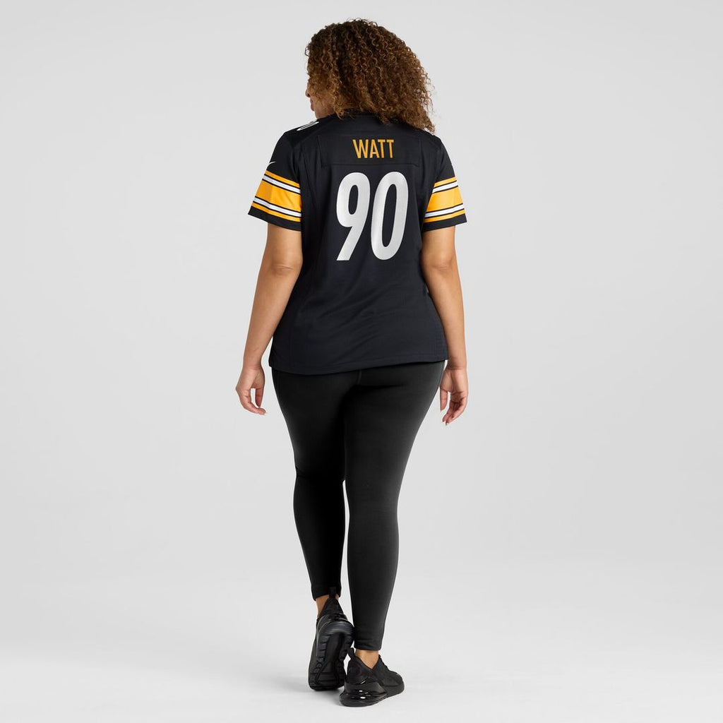 T.J. Watt Pittsburgh Steelers Nike Women's Game Official Jersey - Black