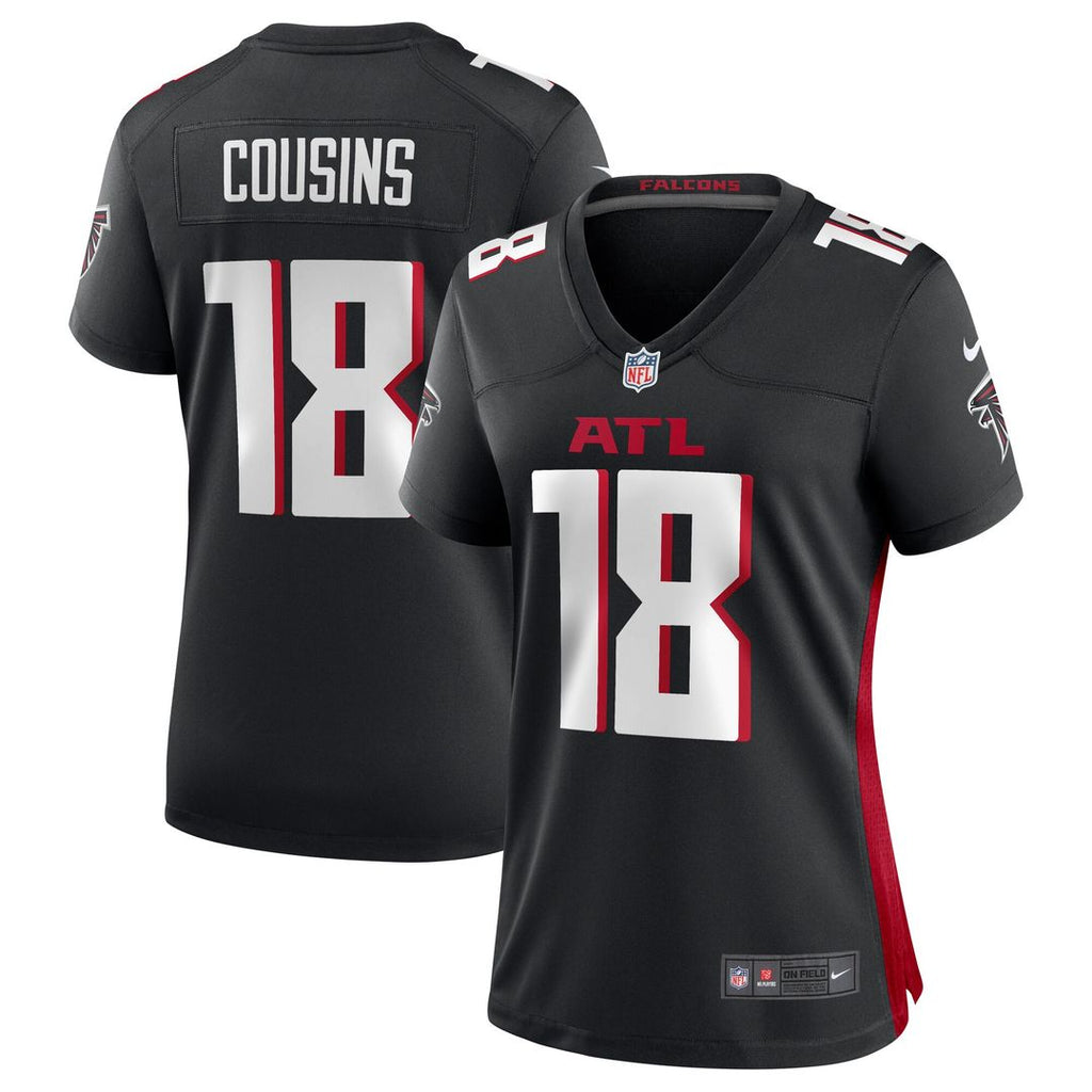 Kirk Cousins Atlanta Falcons Nike Women's Game Player Official Jersey - Black