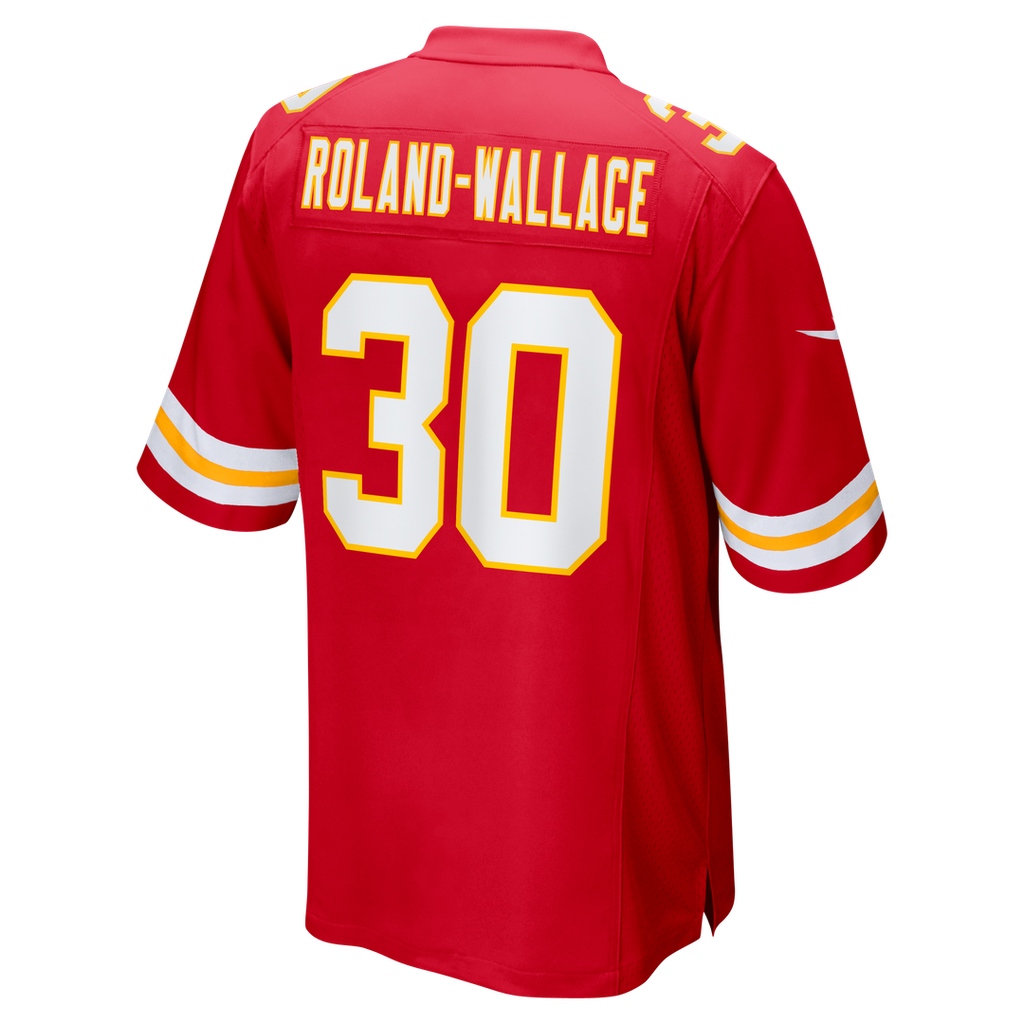 Chris Roland-Wallace Kansas City Chiefs Nike  Game Official Jersey -  Red