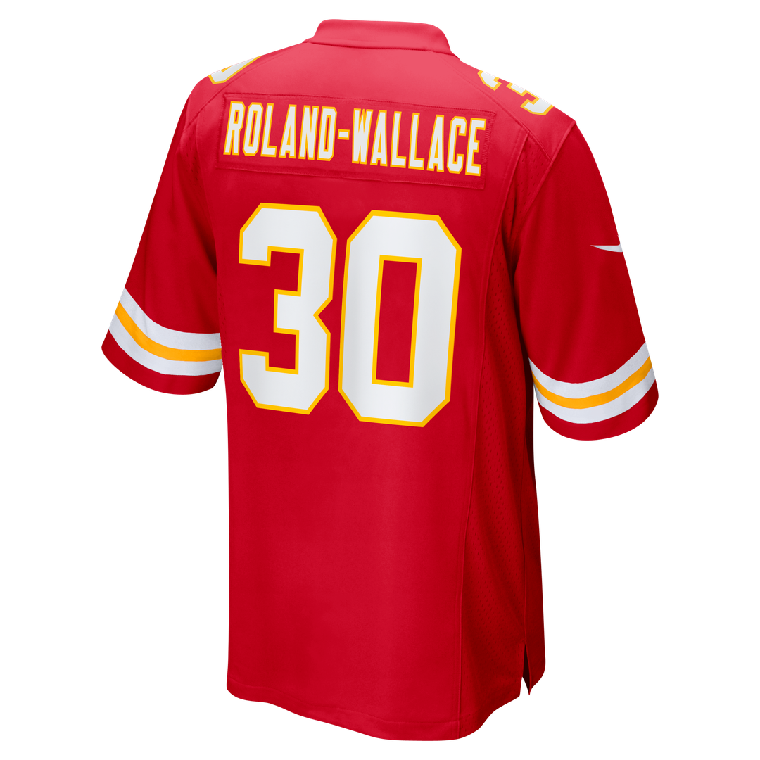 Chris Roland-Wallace Kansas City Chiefs Nike  Game Official Jersey -  Red
