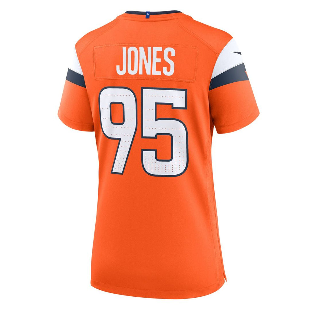 Sai'vion Jones Denver Broncos Nike Women's Team Game Jersey - Orange