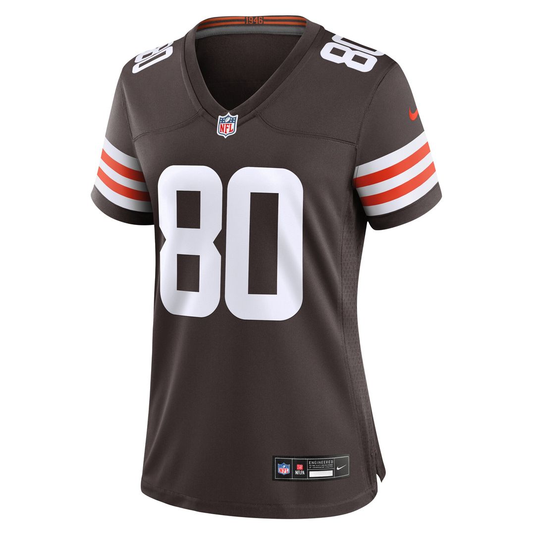 Jamari Thrash Cleveland Browns Nike Women's  Game Official Jersey -  Brown
