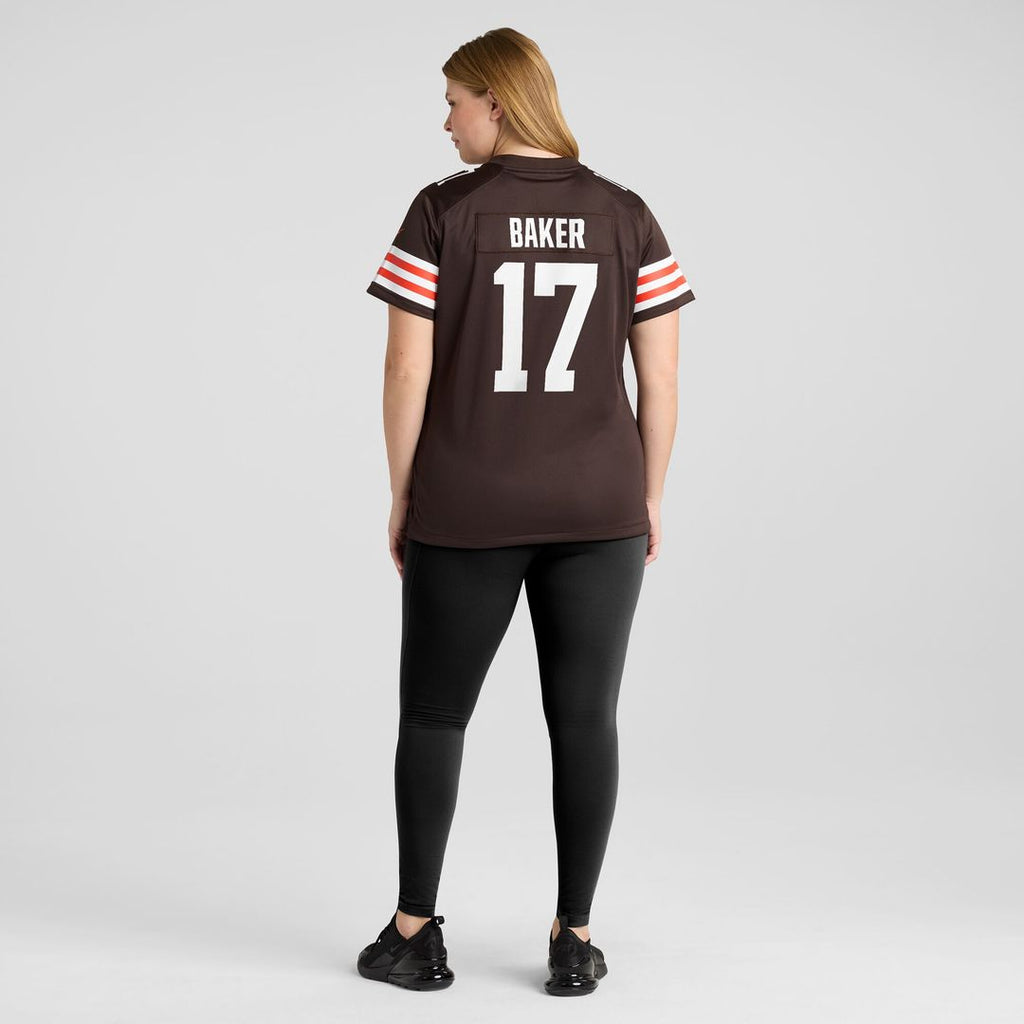 Jerome Baker Cleveland Browns Nike Women's Team Game Jersey - Brown