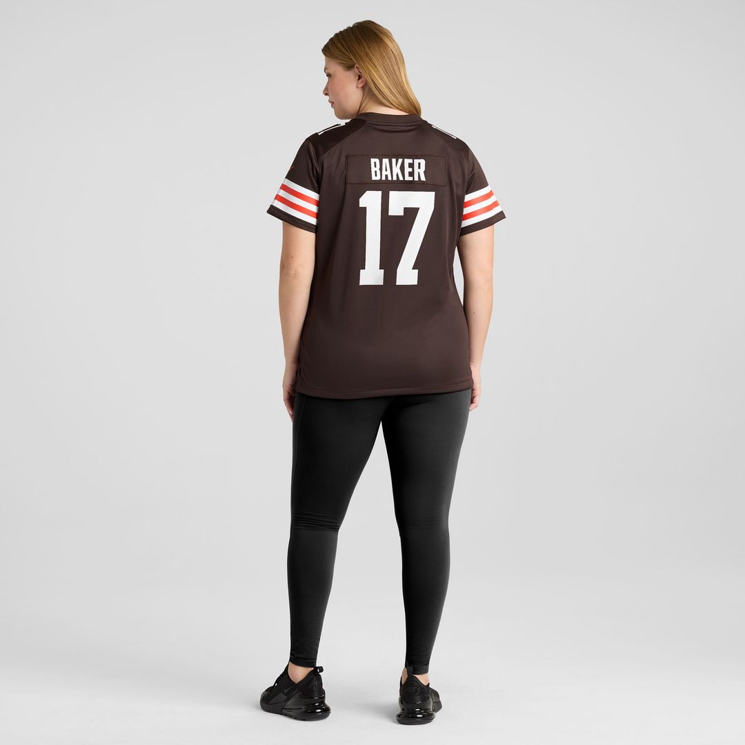 Jerome Baker Cleveland Browns Nike Women's Team Game Jersey - Brown
