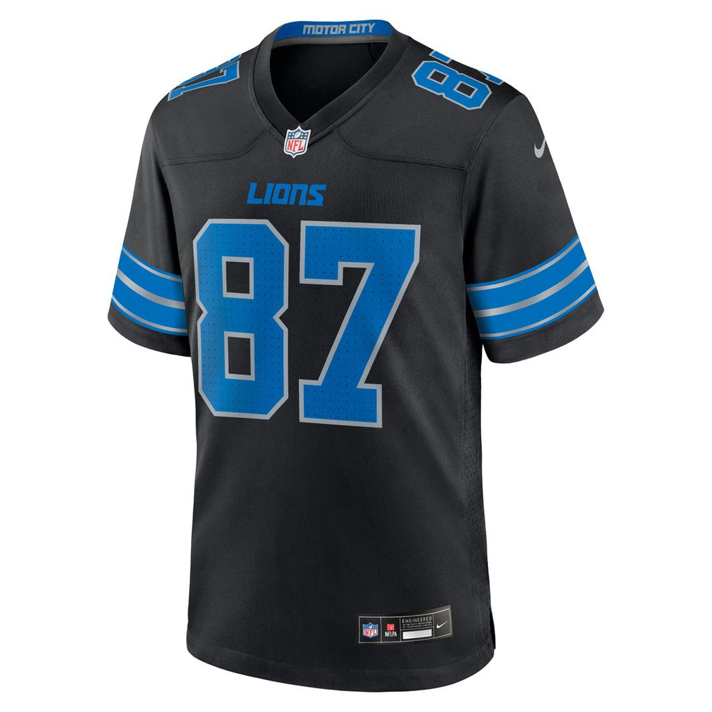Sam LaPorta Detroit Lions Nike White Game Official Jersey -  White