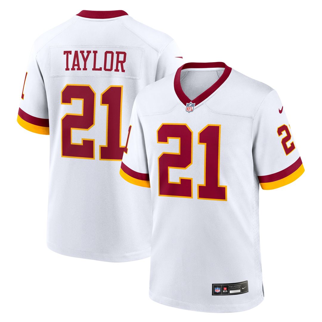 Sean Taylor Washington Commanders Nike Game Super Bowl Era Jersey - White
