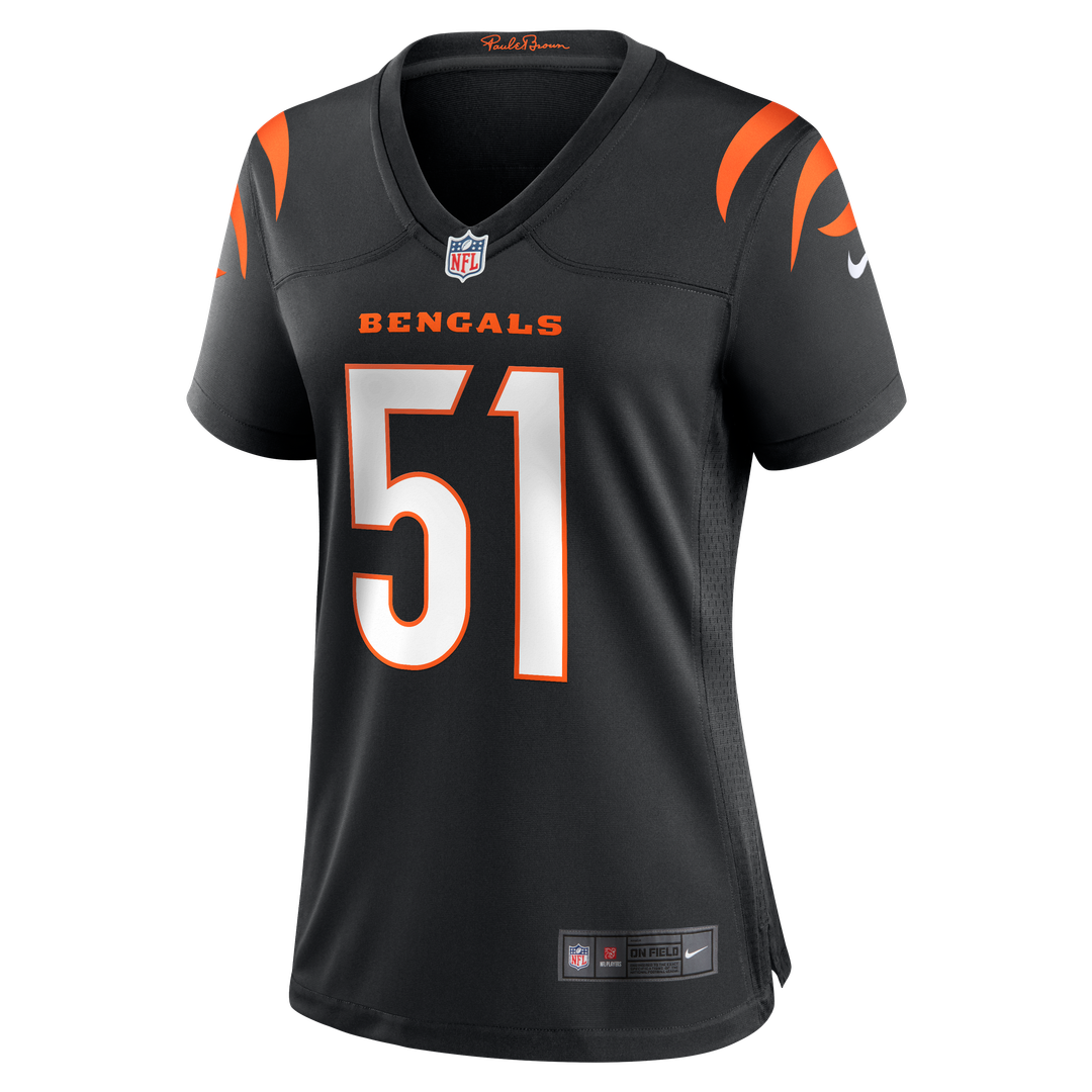 Isaiah Foskey Cincinnati Bengals Nike Women's Team Game Official Jersey -  Black