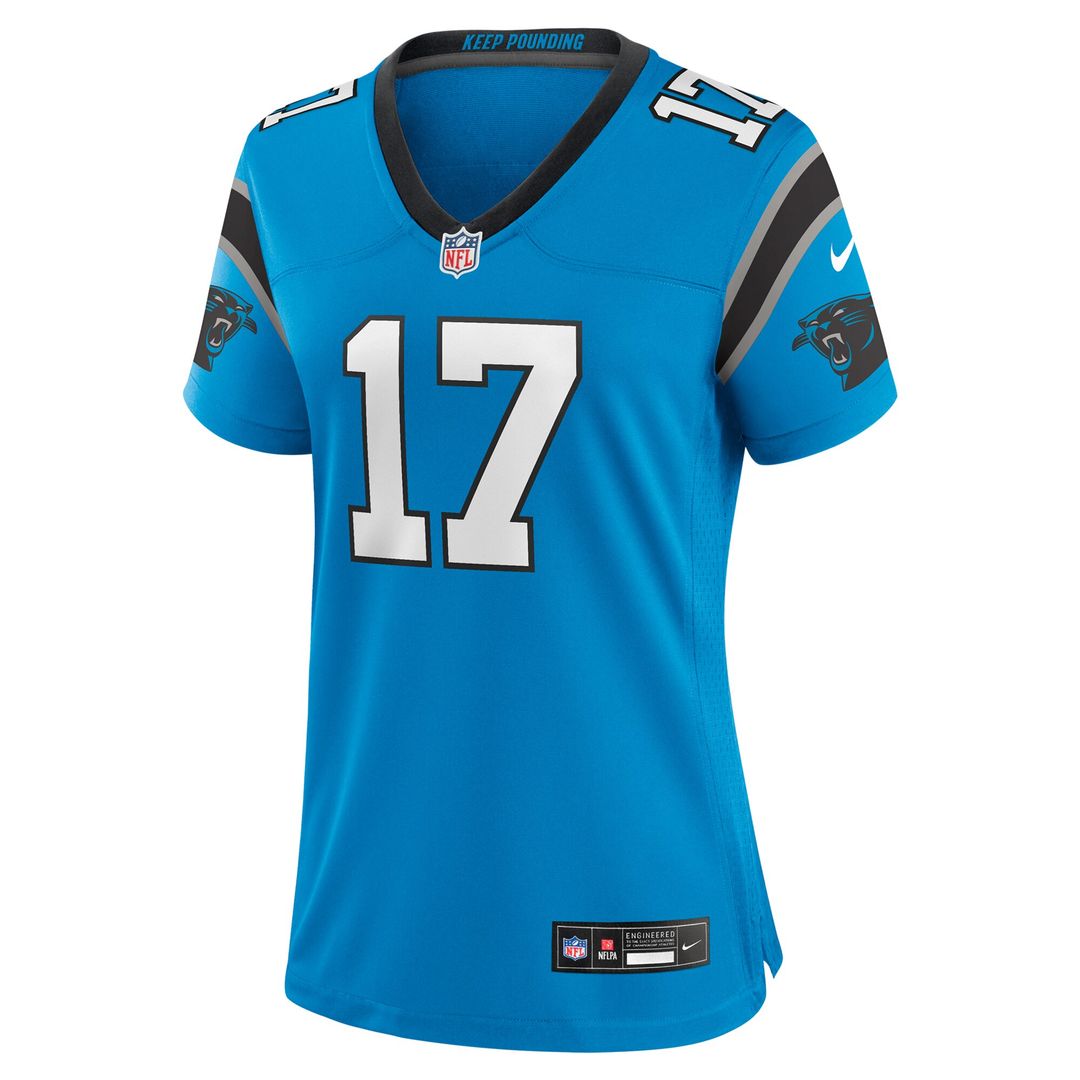 Xavier Legette Carolina Panthers Nike Women's Alternate Game Official Jersey -  Blue