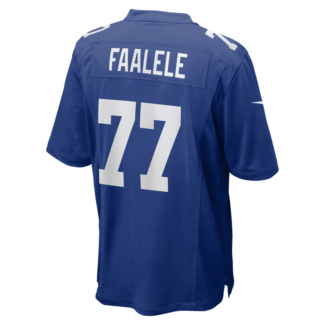 Daniel Faalele New York Giants Nike Team Game Official Jersey - Royal