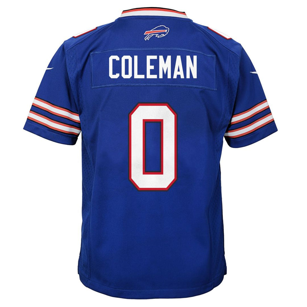 Keon Coleman Buffalo Bills Nike Youth Team Game Official Jersey - Royal