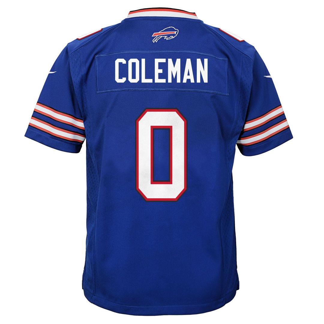 Keon Coleman Buffalo Bills Nike Youth Team Game Official Jersey - Royal