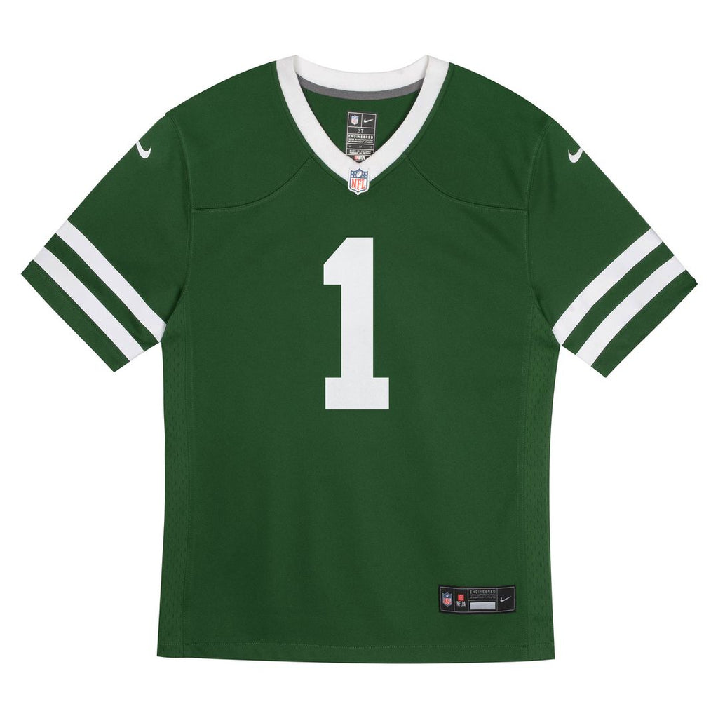 Ahmad Sauce Gardner New York Jets Nike Preschool Game Official Jersey - Legacy Green