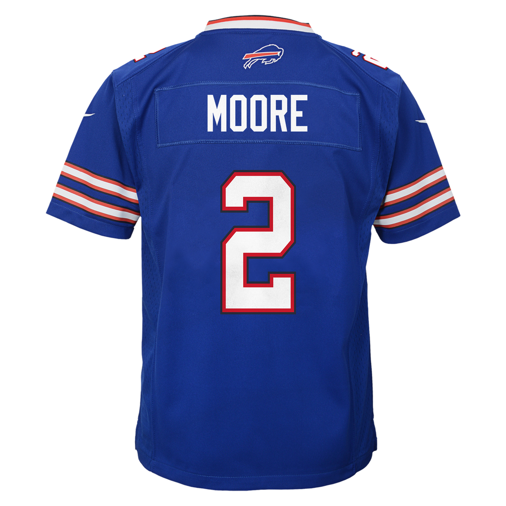 D.J. Moore Buffalo Bills Nike Youth Game Official Jersey - Blue