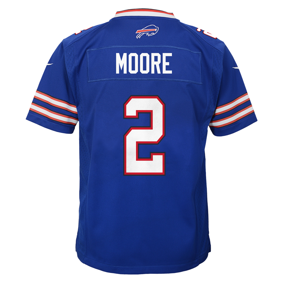 D.J. Moore Buffalo Bills Nike Youth Game Official Jersey - Blue