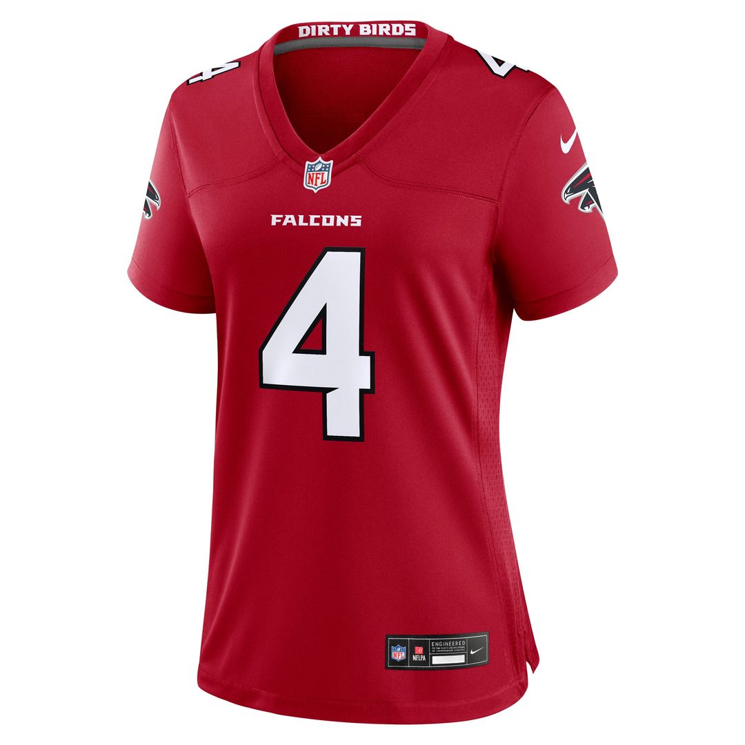 Jahan Dotson Atlanta Falcons Nike Women's Team Game Jersey - Red