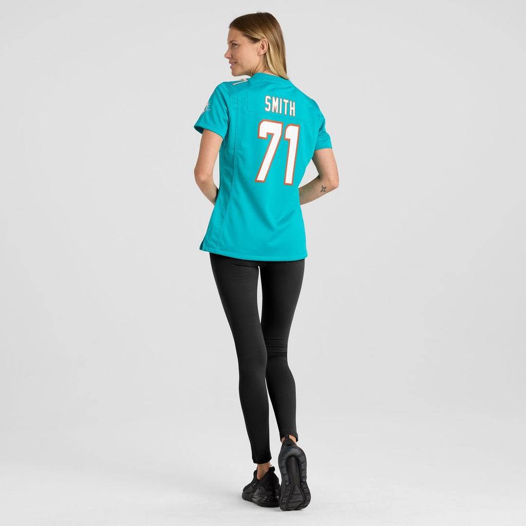 Kion Smith Miami Dolphins Nike Women's Game Jersey - Aqua