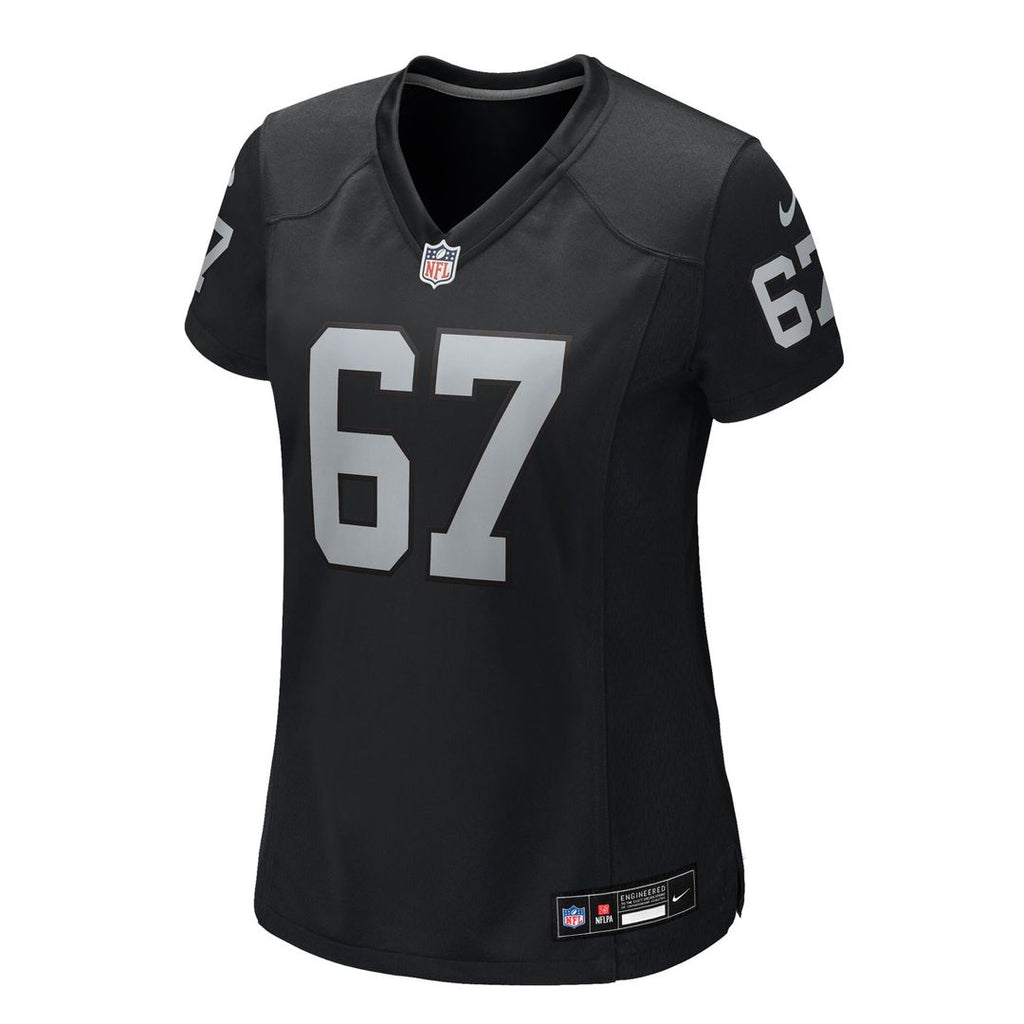 Will Putnam Las Vegas Raiders Nike Women's Team Game Jersey - Black