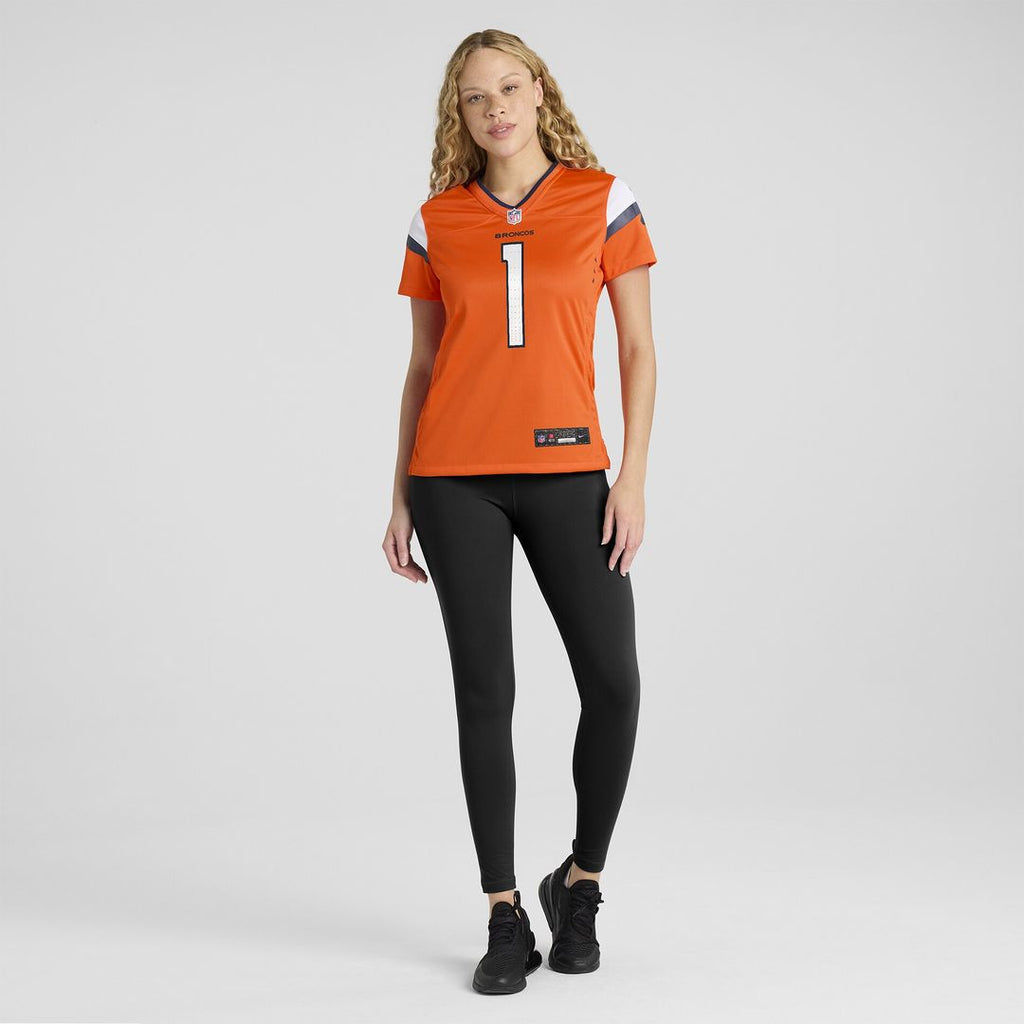 Evan Engram Denver Broncos Nike Women's Team Game Official Jersey -  Orange