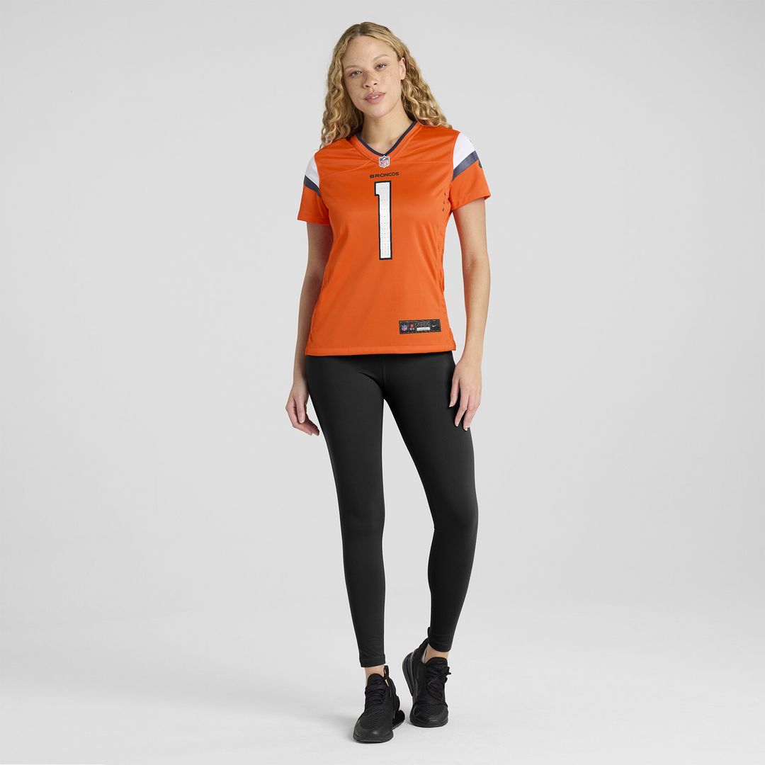 Evan Engram Denver Broncos Nike Women's Team Game Official Jersey -  Orange